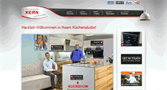 Desktop Screenshot of kuechenstudio-kern.de